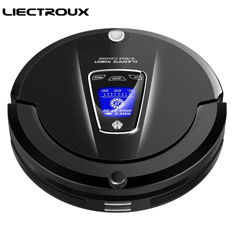 (Ship from RU)LIECTROUX A335 High-end Robot Vacuum Cleaner (Sweep,Mop,Sterilize),Schedule,Virtual Blocker, SelfCharge, UV lamp (Ship from RU)LIECTROUX A335 High-end Robot Vacuum Cleaner (Sweep,Mop,Sterilize),Schedule,Virtual Blocker, SelfCharge, UV lamp