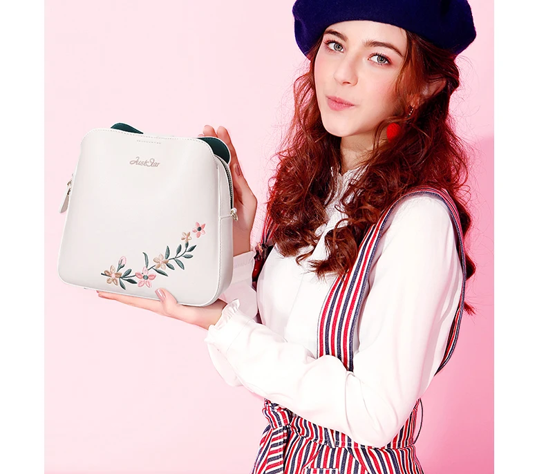 Just star women leather shoulder bag 12