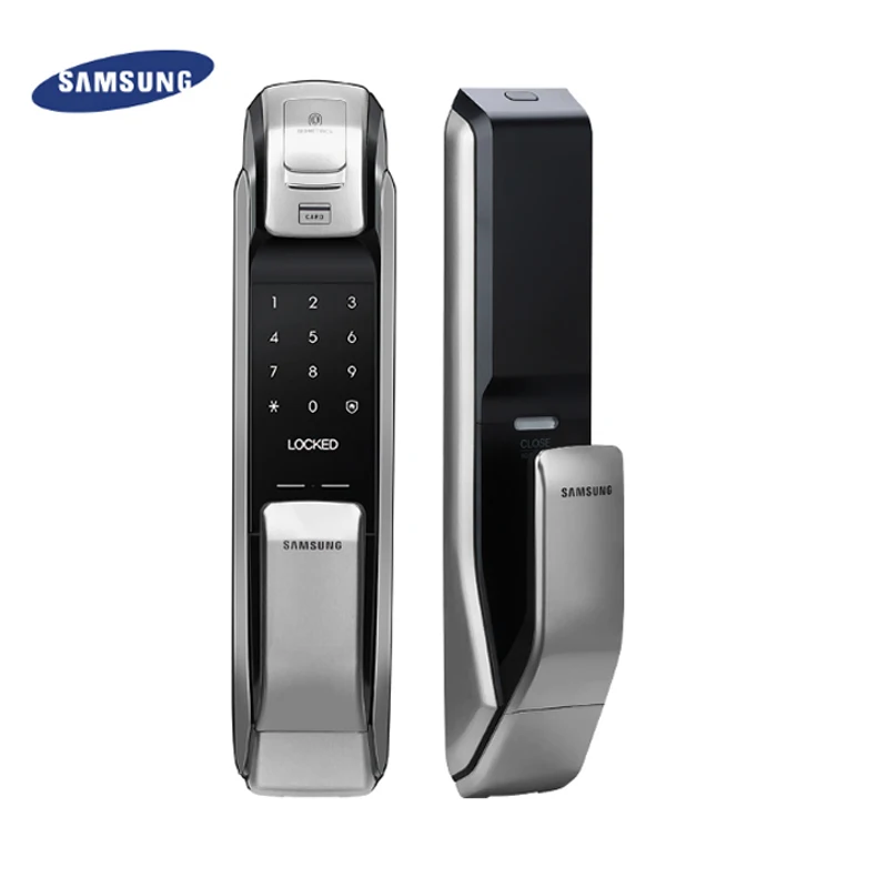Двухсторонний цифровой дверной замок SAMSUNG с BlueTooth без ключа со сканером