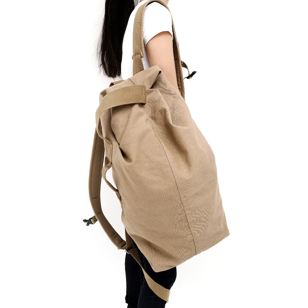 

Large-capacity double shoulder Backpack,Canvas travel bag,Hand luggage bale,Military Knapsack,Casual outdoor mountaineering Bag