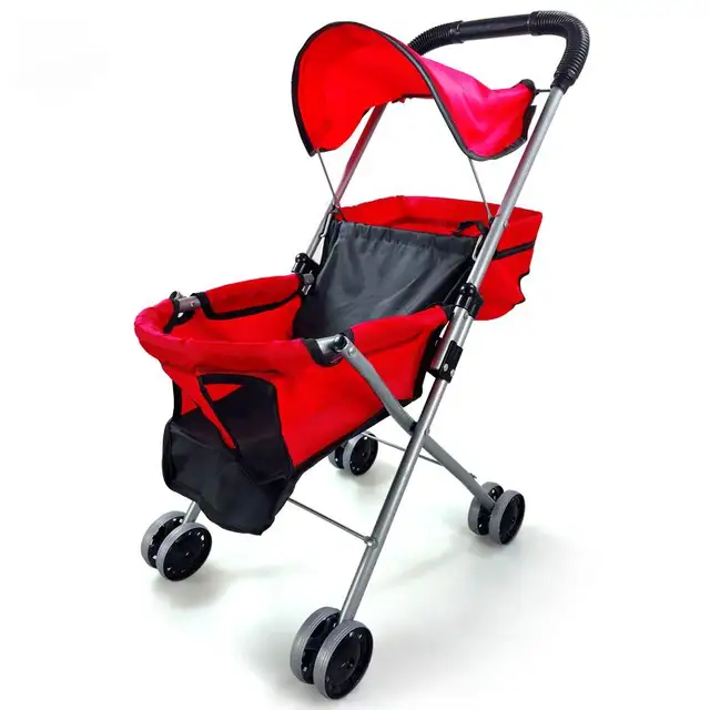 Baby Toys Stroller for Girls Pretend Play Stroller Pushchair Toys