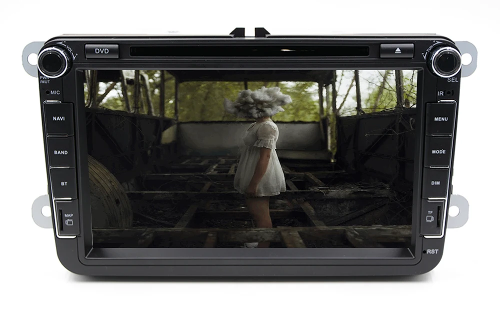 Discount 8 inch 2 din GPS  Stereo Radio GPS para VW passat B6 B7/CC Tiguan Skda Octavia Radio doulde din car dvd player 2