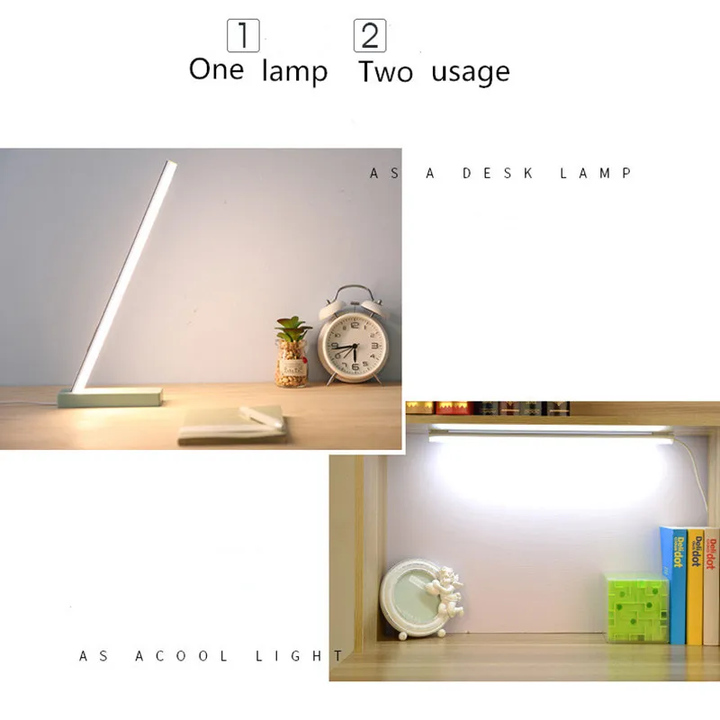 

Dimming portable LED Table lamp for college students，Base detachable Mirror Lights Bedroom Batheroom Vanity Light