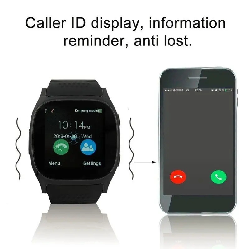T8 waterproof digital LCD walking pedometer Bluetooth running step tracker calorie GSM SIM sports fitness watch with camera