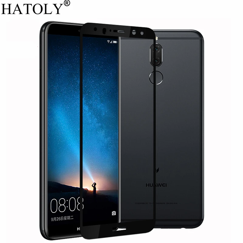 Закаленное стекло для huawei Maimang 6 2 шт. защита экрана mate 10 Lite полное покрытие 3D