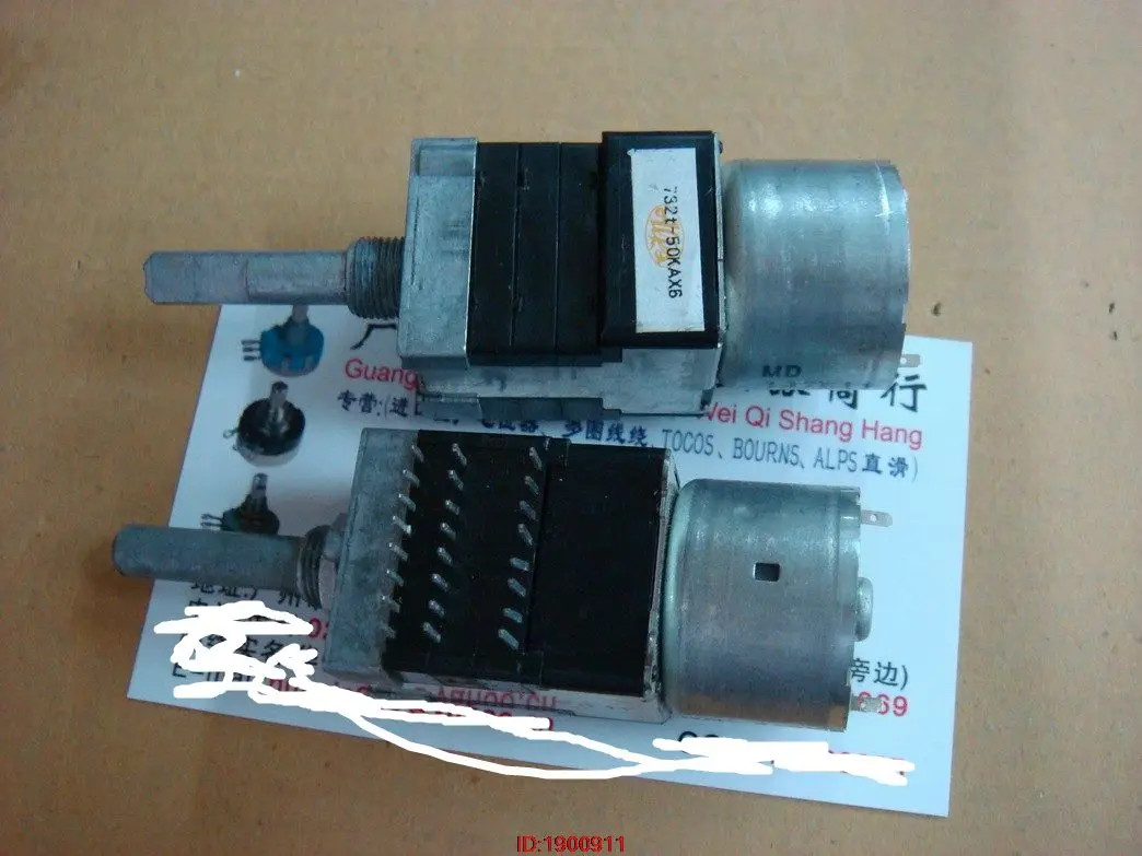 

1pcs/lot ALPS RK168 732t 50KAX6 6 with motor potentiometer 30MMF [without tapping] In Stock