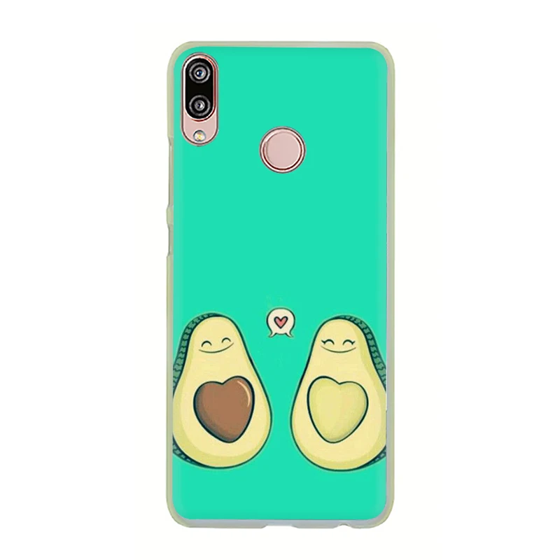 Милый жесткий чехол для телефона с фруктами авокадо для huawei Honor 6A 6C 7A Pro 7C 7X 8C 8X8 9 10 Lite Play view 20 9X Pro - Цвет: H4
