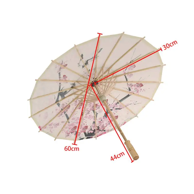 Классический бумажный зонтик японская гейша фото реквизит Китайский Стиль масляной бумаги зонтик цветок и картина с птицами уличное украшение