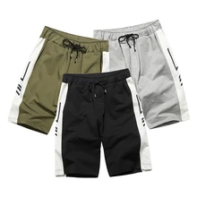 Мужские повседневные шорты летняя спортивная одежда свободные пляжные шорты мужские s до колен короткие штаны Jogger дышащие бермуды Masculino