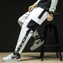 Мужские шаровары с несколькими карманами, большие размеры, хип-хоп, брюки, уличная одежда, спортивные штаны, Hombre, повседневные Модные брюки-карго для мужчин