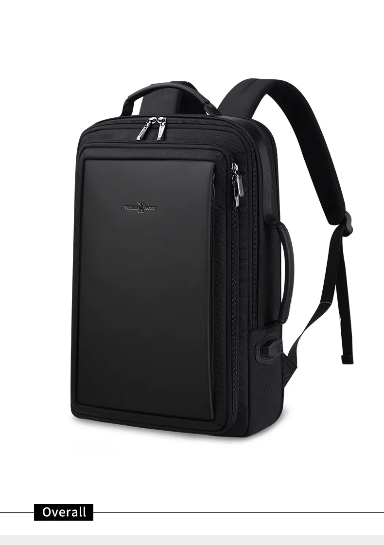 Мужская Повседневная деловая сумка-рюкзак для путешествий, Подростковый водонепроницаемый тонкий рюкзак для ноутбука 15,6, школьная сумка, модный стиль, защита от кражи