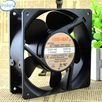 

4715MS-23T-B50 Computer Cabinet Cooling Fan AC 230V 15W 0.12A 2600RPM 12038 120*120*38mm