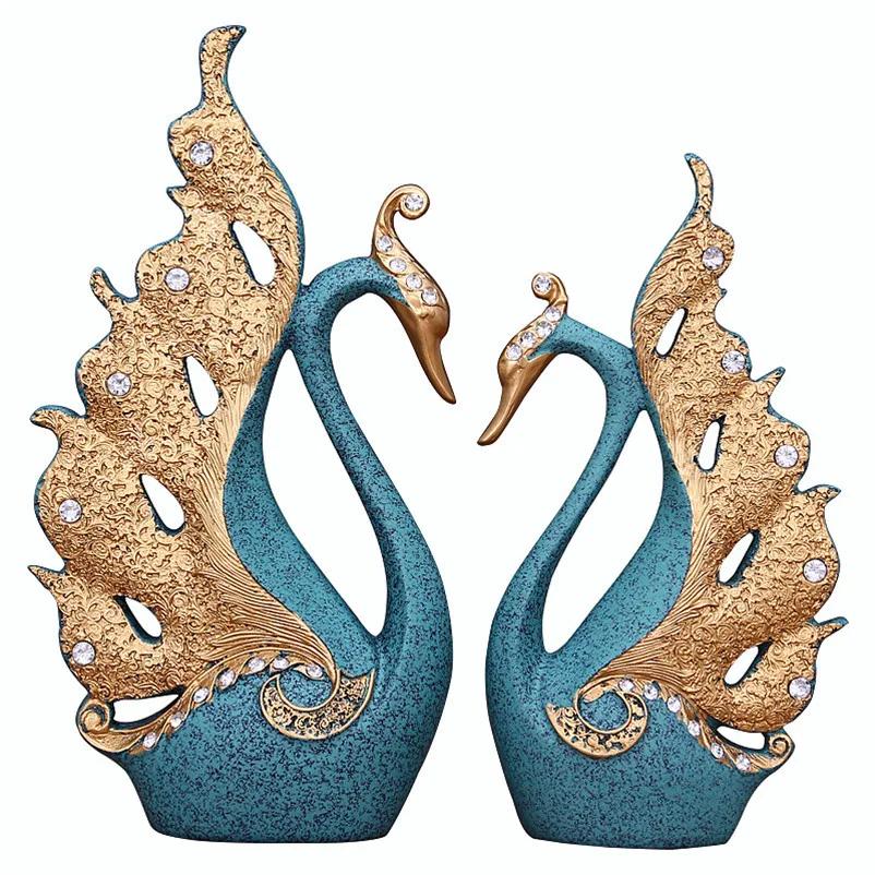 Decoración Para el hogar, Accesorios, un par de Swan estatua casa decoración escultura arte moderno decoración regalos de boda para los amantes, Decoración Para el hogar, Accesorios, un par de Swan estatua casa decoración escultura arte moderno decoración regalos de boda para los amantes,