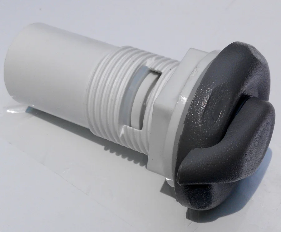Пластиковый " дюймовый Регулятор воздуха для спа-делитель водного потока и Регулятор воздуха горячей ванны