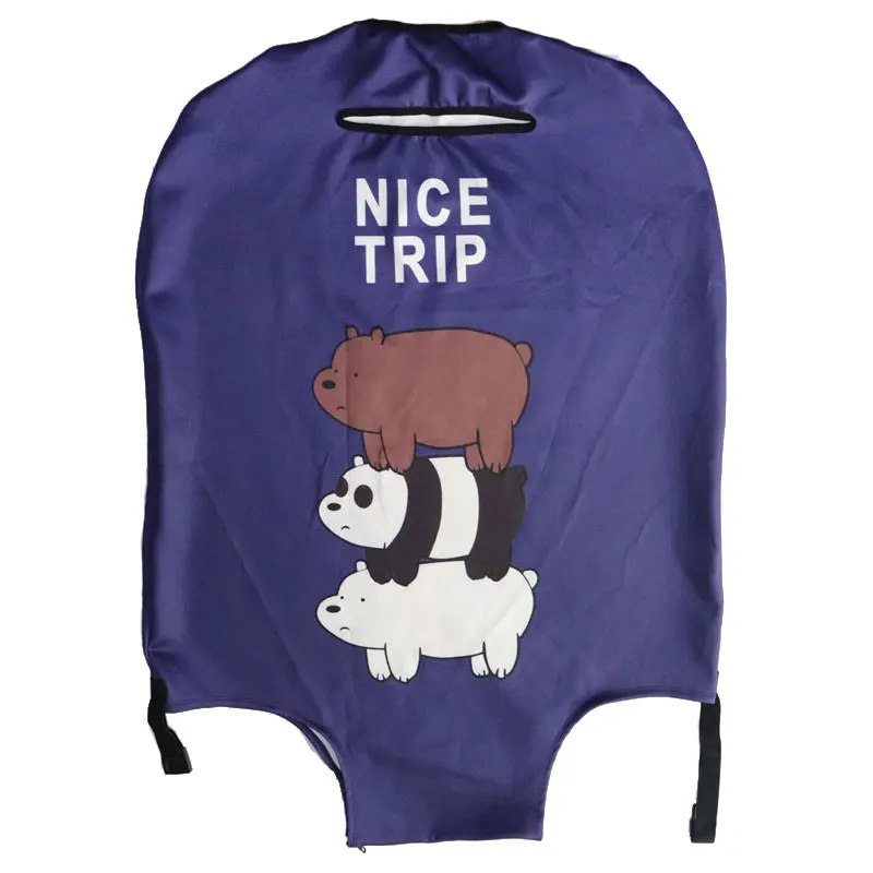 Защитный чехол для багажа TRIPNUO из эластичной ткани, Suitable18-32 дюймов, чехол на колесиках для костюма, аксессуары для путешествий - Цвет: 30