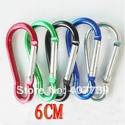 

6CM 3000PCS cucurbit shape key carabiner-key chain-promotion gift-New material Aluminium carabiner for trip free shipping