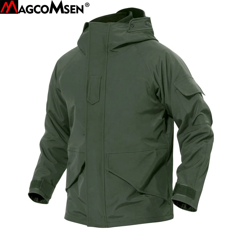 

MAGCOMSEN Men Winter Jacket Warm Waterproof Windproof Tactical Jacket Windbreakers Combat Camouflage Army Coats Clothing PLY-57