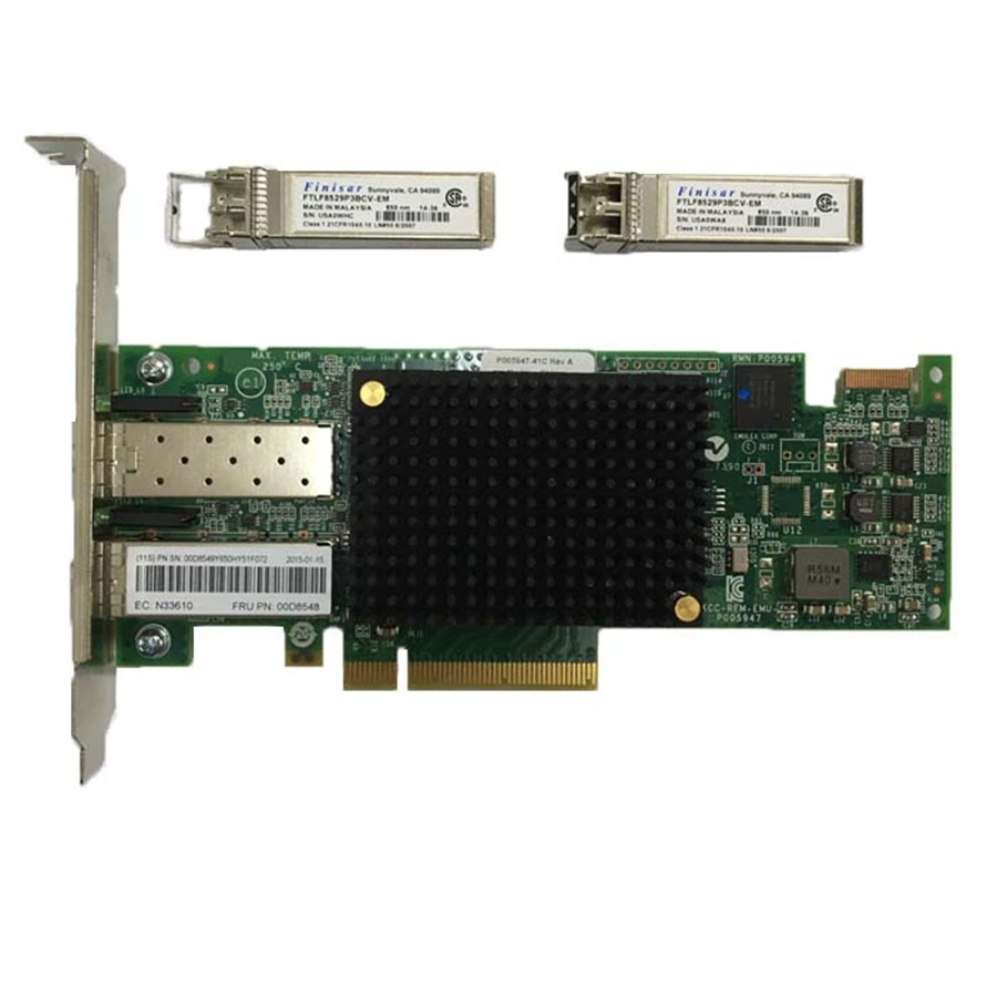 Eastforfuy LPE16002 16G FC Gen 5 Fibre Channel PCIe 3,0 двухпортовый адаптер основной шины