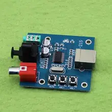 1 шт. PCM2704 USB DAC к S/PDIF декодер плата модуль аналоговый выход