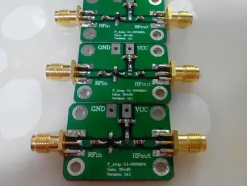 

RF wideband amplifier low noise amplifier LNA (0.1-2000MHz gain 30dB)
