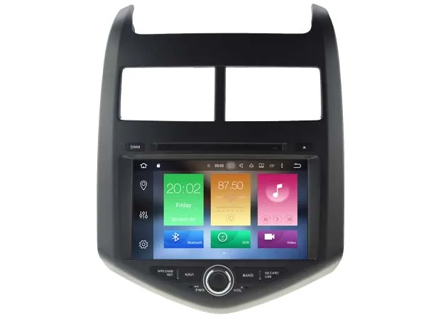 Excellent Android 8.0 octa core 4GB RAM car dvd player for CHEVROLET AVEO ips touch screen head units tape recorder radio with gps 4