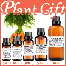 Чистый завод Водорастворимые эфирные масла семян моркови масла, ароматерапия ванна, посвященный улучшить цвет кожи эластичность