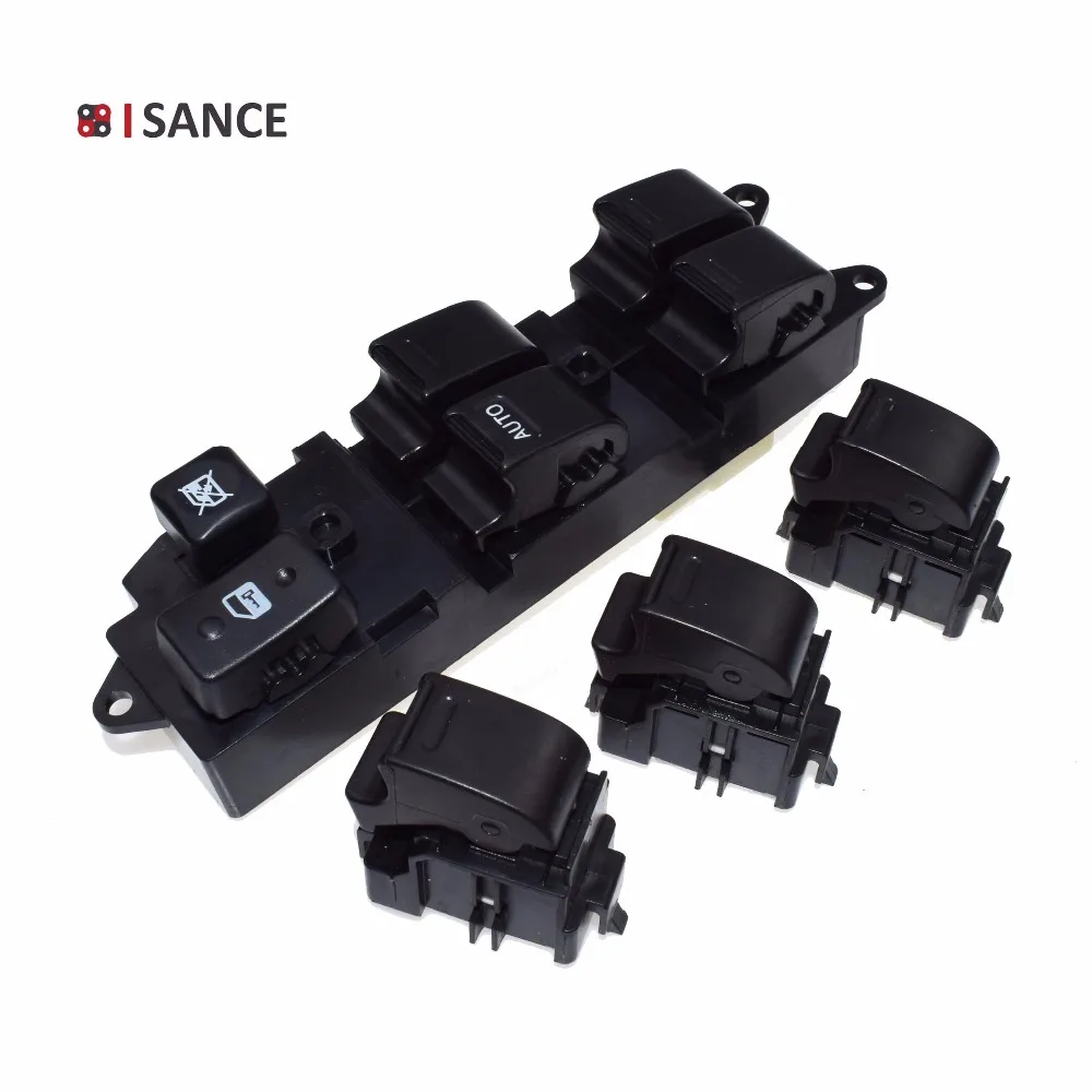 

ISANCE Master Power Window Switch & 3 Single Switch For Toyota 4Runner RAV4 Camry Tercel 1994 1995 1996 1997 1998 OE# 8482033060