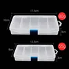 High Quality 5 Compartments Transparent Visible Plastic Fishing Tackle Box Fishing Lure Storage Box Case Fish Tool ► Photo 2/6