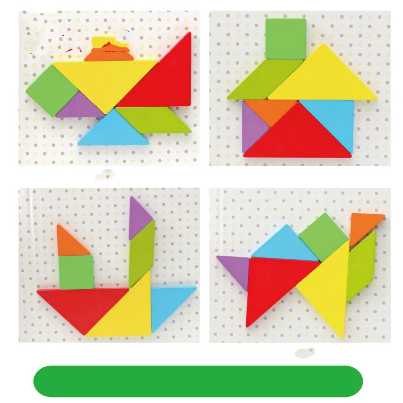 Children 3D Puzzles Challenge IQ Magic Book Preschool