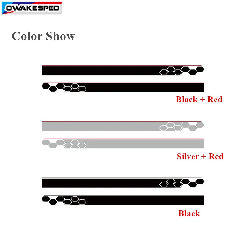 Боковые наклейки на дверь автомобиля улей решетки графическая Виниловая ...
