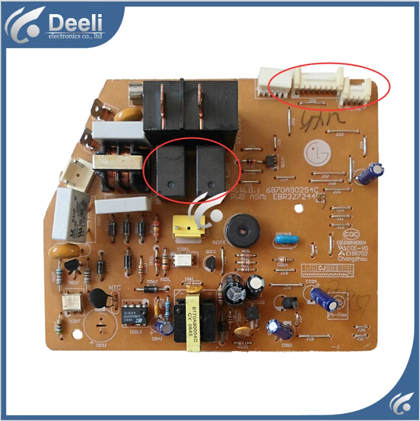 

95% new good working for air conditioning computer board 6870A90254C EBR327244 control board
