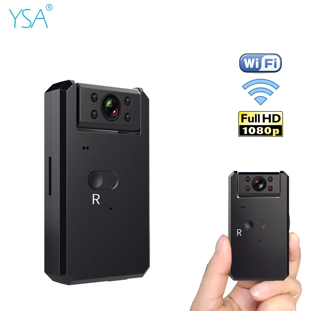 

1080P HD WIFI Wireless Mini IP Camera Night Vision Motion Detect Video Recorder Built-in Battery USB Pet Baby Security Camera