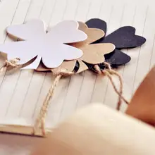 Beatiful New Fashion 50Pcs set Blank Craft font b Paper b font Hang Tags For font
