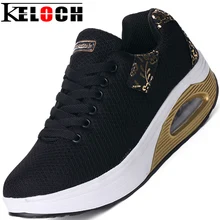 Keloch Spring And Summer Swing Women’S Shoes Gauze Breathable Platform Casual Fashion Women’S Heighten Shoes