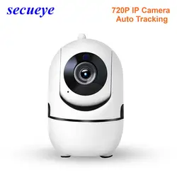 Secueye CCTV Беспроводная ip-камера Авто трек 720 P охранная домашняя камера для дома видео детский монитор Wifi ИК ночного видения