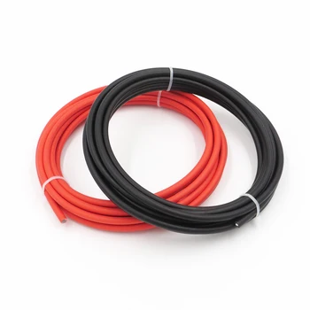 

30FT/10meters Black/red 14/12/10awg wire PVC Insulated photovoltaic electrical PV Connector cables solar panel connect