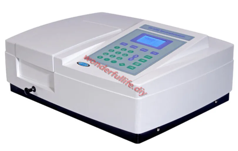 UV/VIS Spectrophotometer optical system and electric circuit design DNA