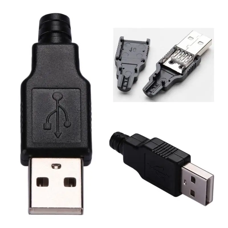 Cewaal High Quality Welding Wire USB Male A Type Connector Plastic