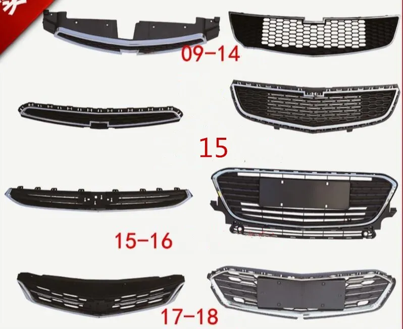 

eOsuns Front Bumper Grill Grille for Chevrolet Cruze 2009-2018