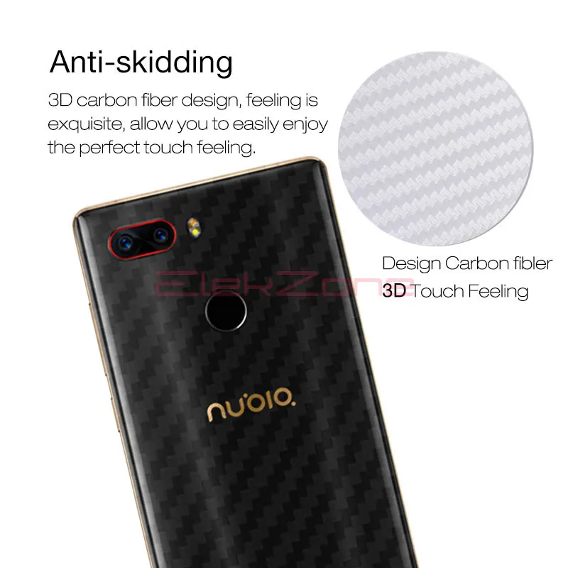 5 шт./лот для ZTE Nubia Z17 Z11 Z18 s mini miniS MAX V18 задняя крышка защитная пленка 3D из