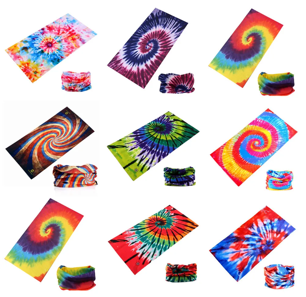

Rotating Launch Shape Multi Veil Head Scarves Bandanas Bicycle Motorcycle Riding Turban Magic Headband Sport Neck Tube Face Mask