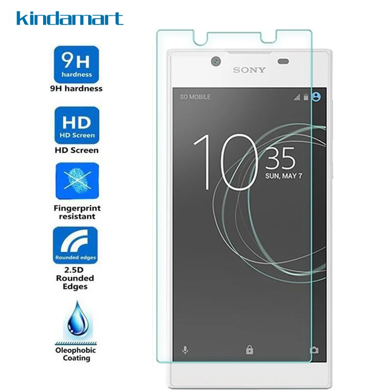 Закаленное защитное стекло для Sony Xperia L1 закаленное протектор экрана стеклянная