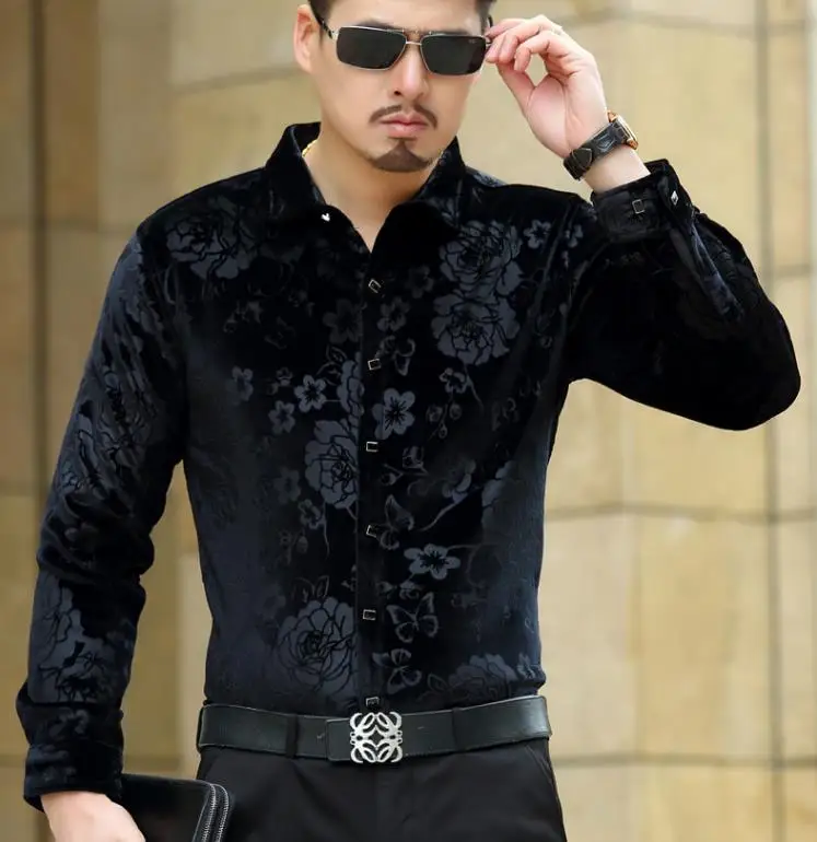 Купить Черную Шелковую Рубашку Мужскую