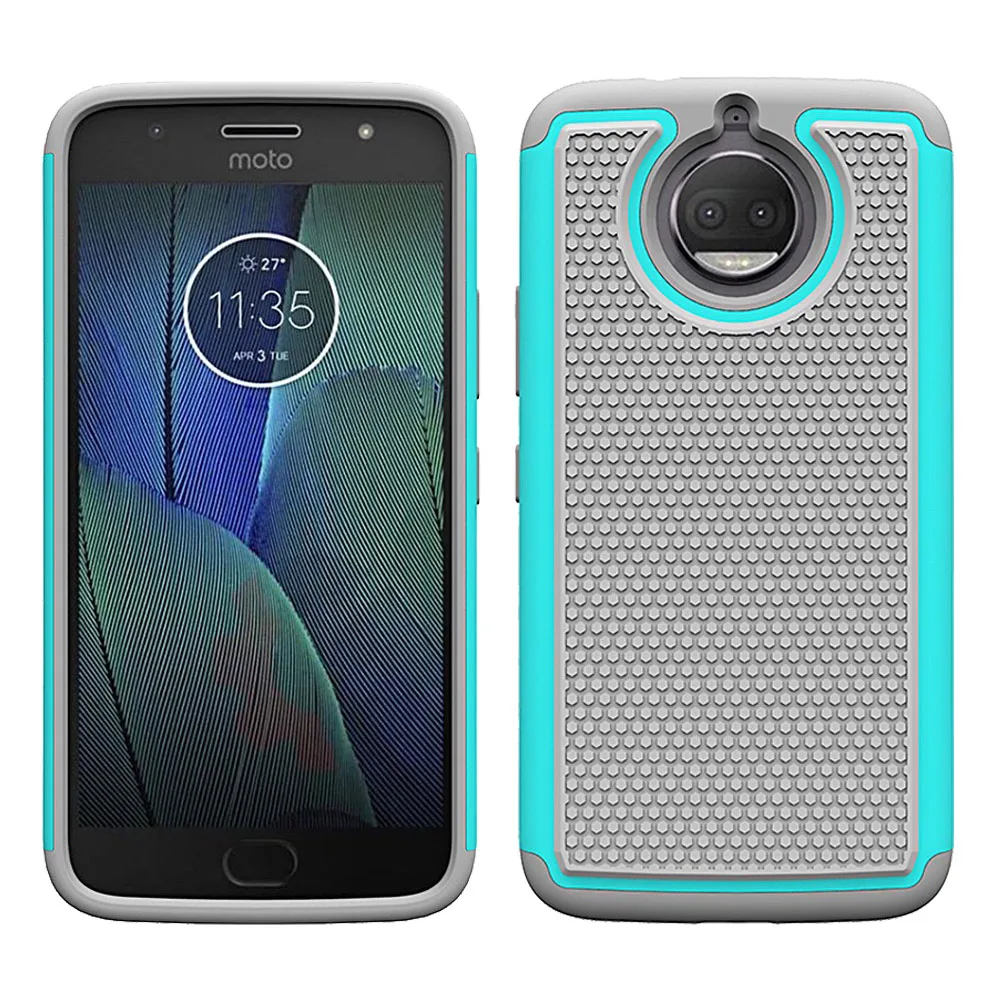 

Dual Layer Anti Shock Armor Case Silicone&Hard Back Cover For Motorola Moto G5S Plus XT1803 XT1805 XT1804 XT1806 XT1802