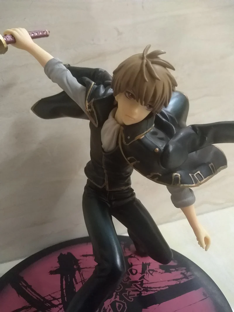 Аниме Gintama Okita Sougo Sakata Gintoki Kagura ПВХ фигурка Коллекционная модель игрушки куклы 15~ 22 см