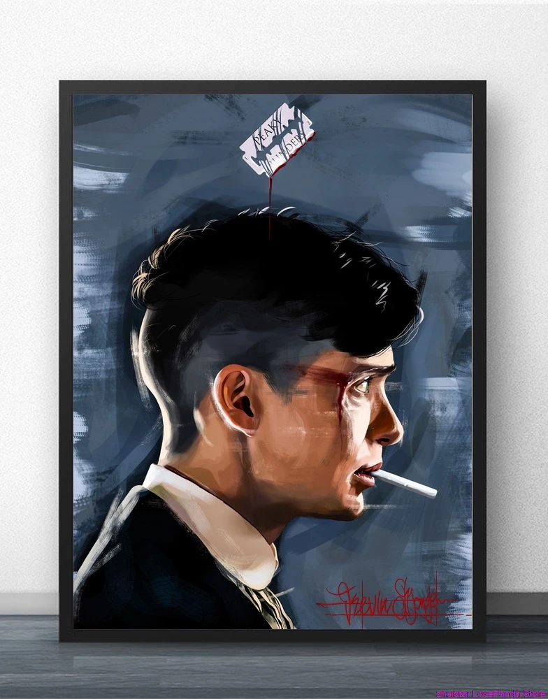 

diamond painting full square broderie diamant plein Peaky Blinders Minimalist Movie diamond embroidery icons christmas decor