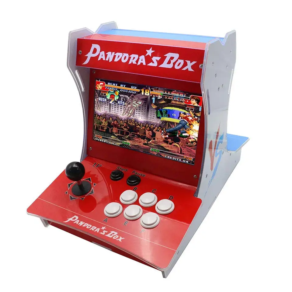 Pandora S Box 9 Mini Bartop Arcade Machine Box 1500 In 1 Table Top Video Game Console 2 Player Controller Joystick Button Jamma Coin Operated Games Aliexpress