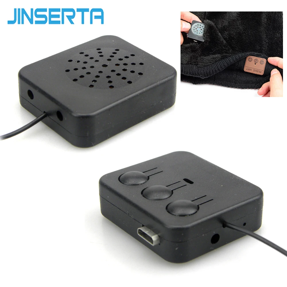 JINSERTA DIY Bluetooth беспроводной модуль для наушников с микрофоном применяется спорта