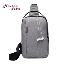 Новое поступление, мужская сумка на ремне, зарядка, нагрудная сумка, дорожная сумка, модная многофункциональная сумка-мессенджер, поясная сумка