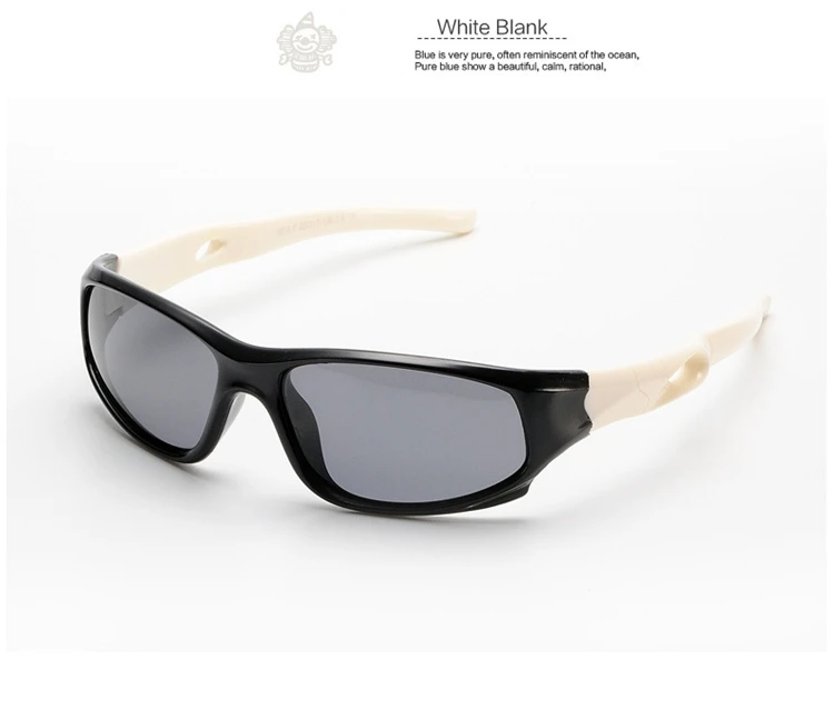 Милые Детские поляризованные солнцезащитные очки детские спортивные очки для девочек и мальчиков TR90 поляризованные солнцезащитные очки Оттенки для младенцев oculos S816